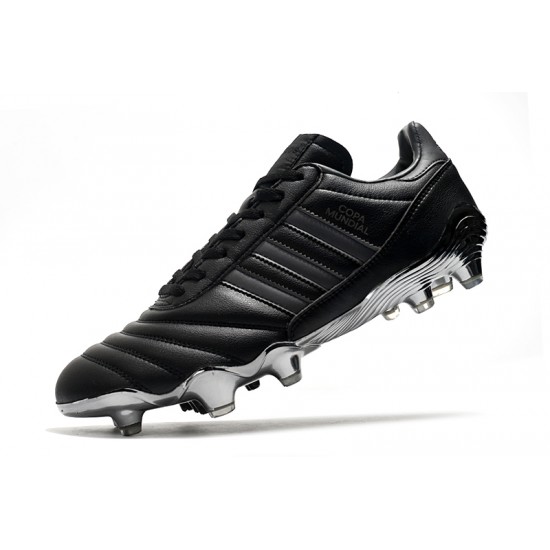 Hot Adidas Copa Mundial 21 FG Soccer Cleats Black Gray Soccer Cleats